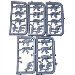 Vintage Warhammer 40K Space Ork Weapons Sprue 1989 Edition Rogue Trader